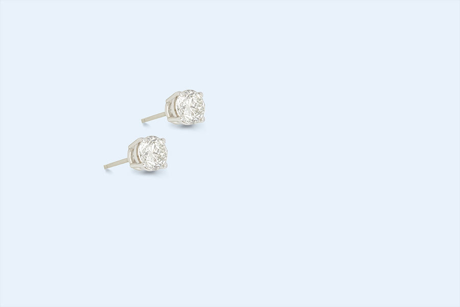 Solitär Ohrstecker Eva 0.50 Karat